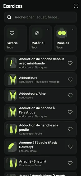 La bibliothèque et ses filtres